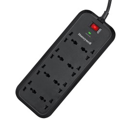 Honeywell Surge Protector  Universal Sockets,20000Amp