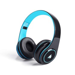Maono AU-D422L Over-Ear Bluetooth Wireless Headphones with Built in Mic (Blue and Black)