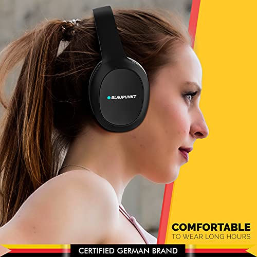Blaupunkt BH21 Bluetooth Over-The -Ear High Bass HD Sound Wireless Headphone with Turbo Bass Blaupunkt BH21 Bluetooth Over-The -Ear High Bass HD Sound Wireless Headphone with Turbo Bass