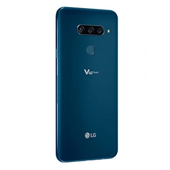 LG V40 ThinQ (Blue, 6GB RAM, 128GB Storage) Refurbished