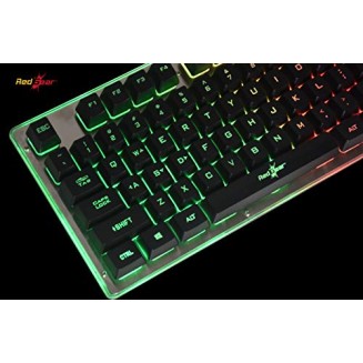 Redgear Grim Wired Semi-Mechanical RGB Backlit Gaming Keyboard with Floating Key Cap and Double Injection keycaps for PC Gaming Redgear Grim Wired Semi-Mechanical RGB Backlit Gaming Keyboard with Floating Key Cap and Double Injection keycaps for PC Gaming