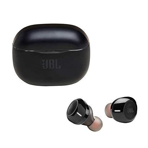 JBL Tune 120TWS True Wireless in Ear Headphones with 16 Hours Playtime, Stereo Calls & Quick Charge (Black) JBL Tune 120TWS True Wireless in Ear Headphones with 16 Hours Playtime, Stereo Calls & Quick Charge (Black)