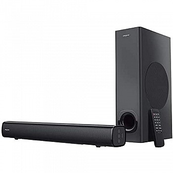 Creative Stage 2.1 Channel 160W Under-Monitor Soundbar with Subwoofer (Black)