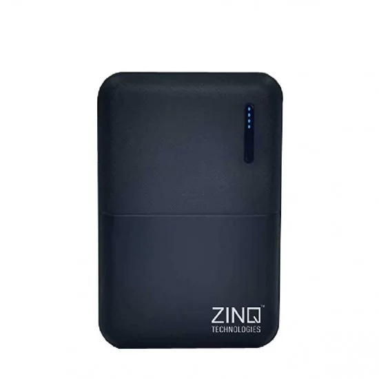 Zinq 10000mAh Li-Polymer Power Bank with 18W QC 3.0 Quick Charge Z10KP (Black)