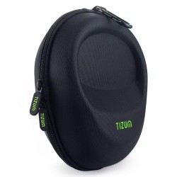 TIZUM Z33 Headphone EVA Case for Universal Over-Sized Headphone (Black)