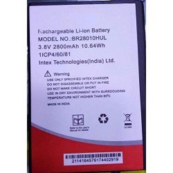 Battery for Intex Aqua Lions X1 Br28010Hul 2800 mAh