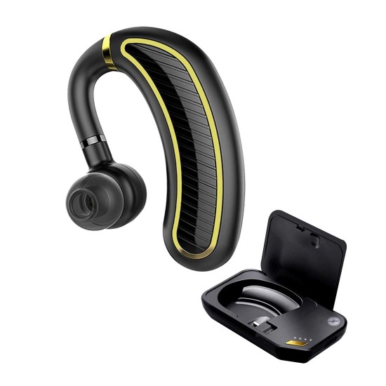 Xmate Edge in-Ear Wireless Mono Bluetooth Headphones with Mic - (Black)