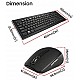 Zebronics Zeb-Companion 102 Wireless Keyboard and Mouse Combo, 104 Keys and Rupee Key USB Nano Receiver