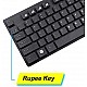 Zebronics Zeb-Companion 102 Wireless Keyboard and Mouse Combo, 104 Keys and Rupee Key USB Nano Receiver