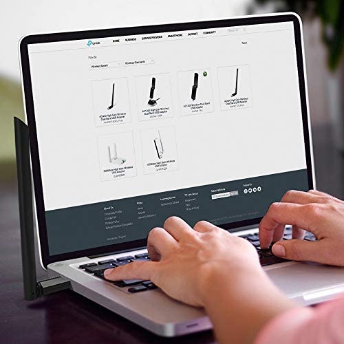 TP-Link USB 600 Mbps WiFi Wireless Network Adapter for Desktop PC with 2.4GHz/5GHz TP-Link USB 600 Mbps WiFi Wireless Network Adapter for Desktop PC with 2.4GHz/5GHz