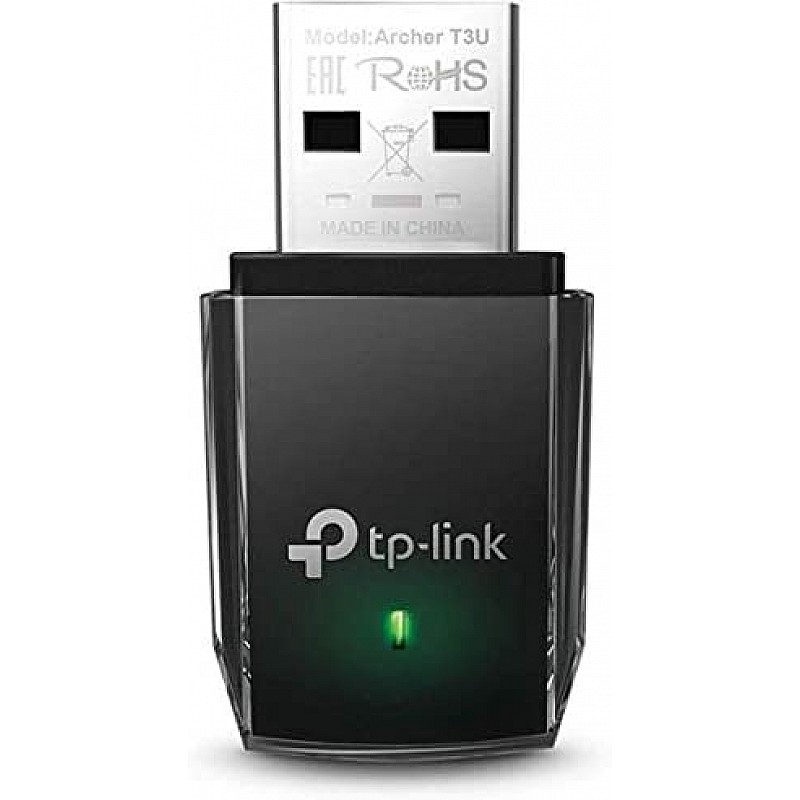 TP-Link USB 600 Mbps WiFi Wireless Network Adapter for Desktop PC with 2.4GHz/5GHz