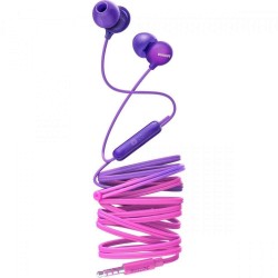 Philips SHE2405PP/00 Upbeat inear Earphone with Mic (Purple) 