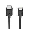 Belkin USB-C to Lightning Cable for iPhone  4 Feet (1.2 Meters) - Black