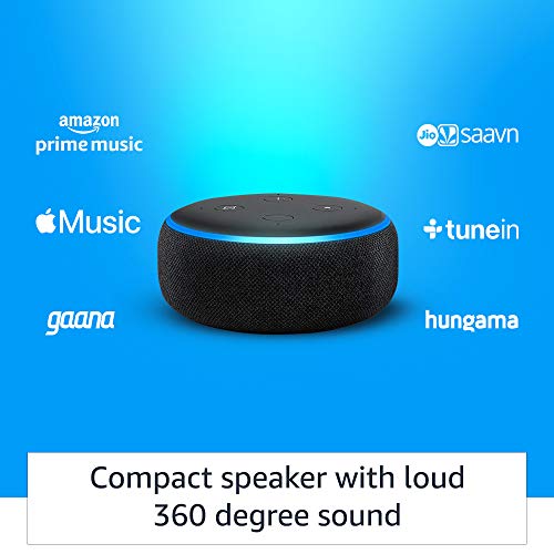 Echo Dot (3rd Gen) New and improved smart speaker with Alexa Black Echo Dot (3rd Gen) New and improved smart speaker with Alexa Black