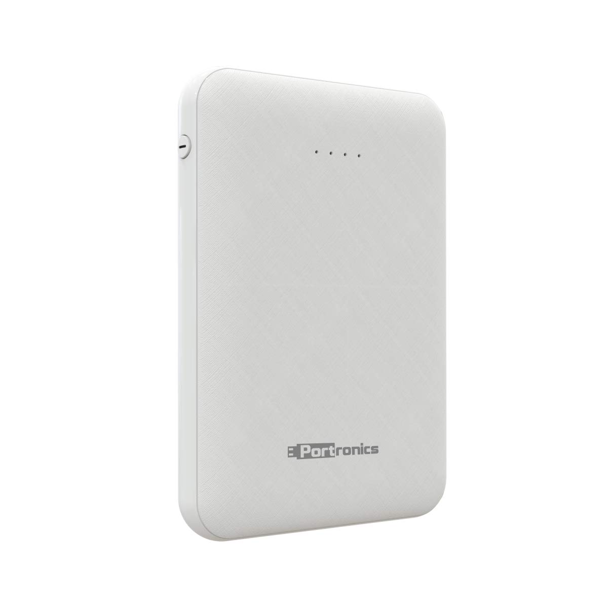 Portronics POR-289 Indo 5 5000mAh Power Bank with Dual Output (White)
