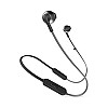 JBL Tune 205BT Wireless Earbud Headphones with Mic (Black)