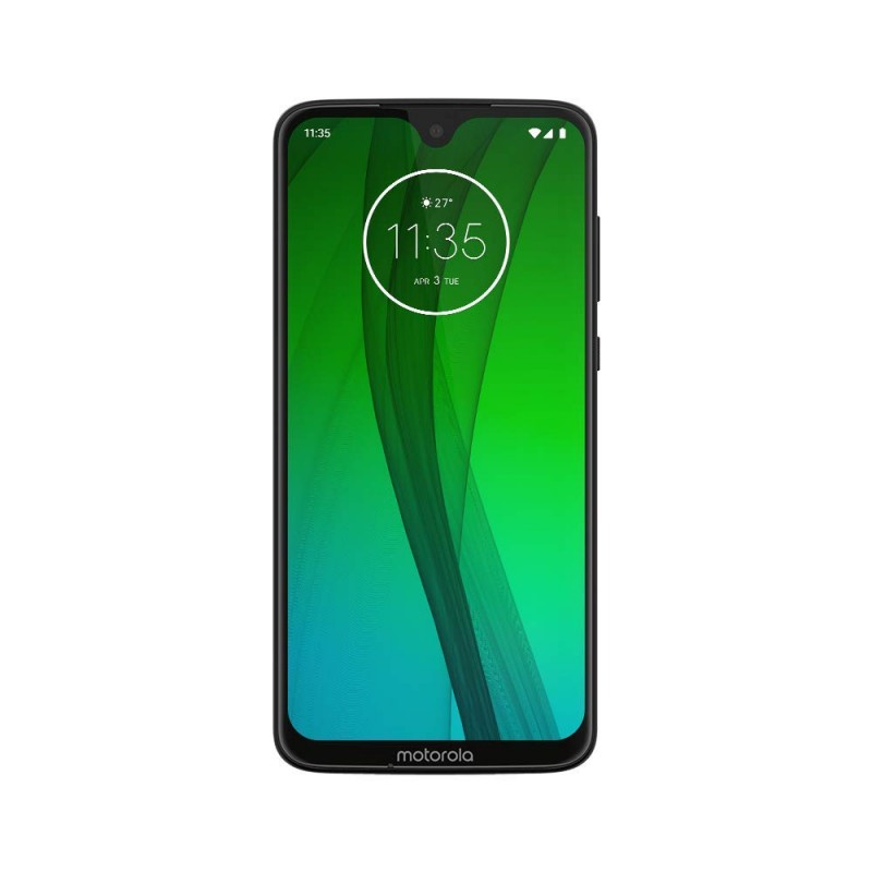 Motorola Moto G7 (Black, 4GB RAM, 64GB Storage) refurbished