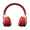 GIZMORE GIZ MH403 Bluetooth Wireless Over Ear Headphone with Mic (Red)