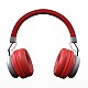 GIZMORE GIZ MH403 Bluetooth Wireless Over Ear Headphone with Mic (Red)