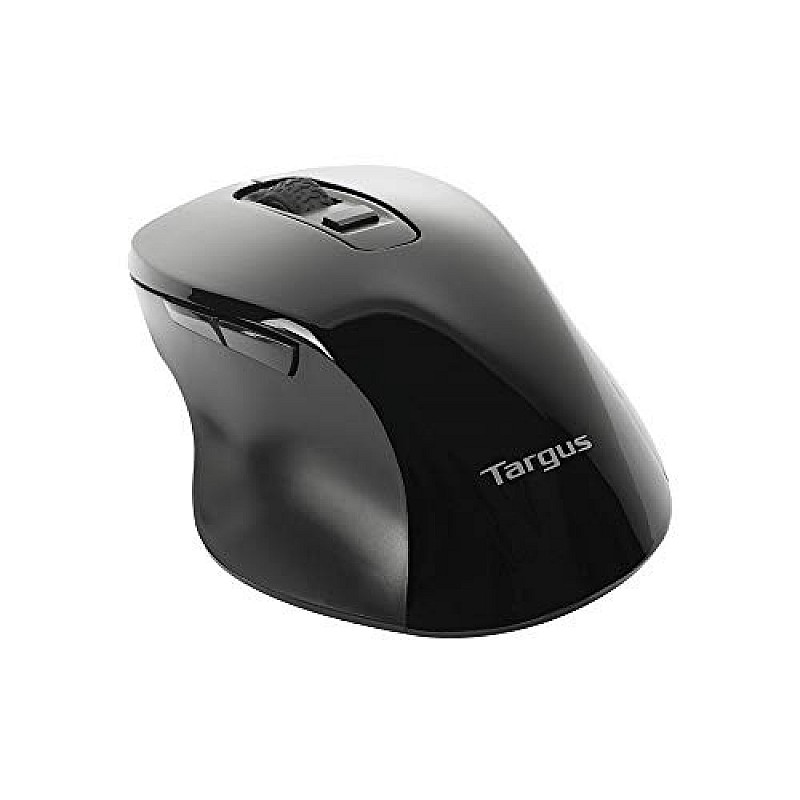 Targus W615 AMW615AP Wireless 6-Key Blue Trace Mouse (Black)