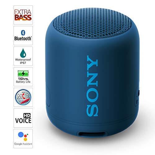 Sony SRS-XB12 Wireless Extra Bass Bluetooth Speaker Blue Sony SRS-XB12 Wireless Extra Bass Bluetooth Speaker Blue