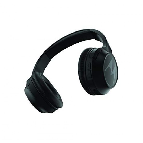 Motorola Escape 210 Over-Ear Bluetooth Headphones with Alexa (Black)