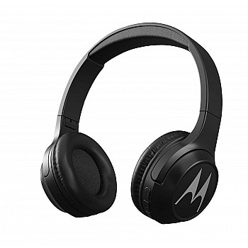 Motorola Escape 210 Over-Ear Bluetooth Headphones with Alexa (Black)