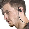 Bass Evolution 2019 Design Hexa Bluetooth 5.0 Wireless Sports Earphones with Mic, IPX5 Sweatproof (Black)