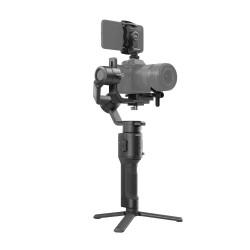 DJI RSC Lightweight and Compact, Superior Stabilization, 3-Axis Gimbal Stabilizer for Mirrorless Cameras, Nikon, Sony, Panasonic, Canon Black