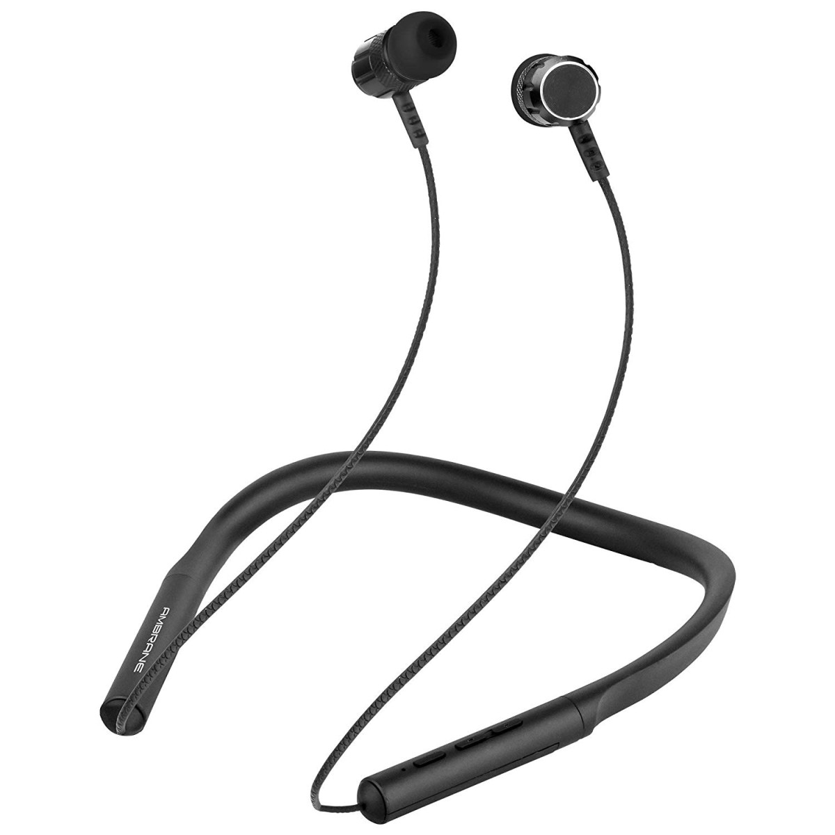 Ambrane ANB-11 Collar Neckband Earphone Bluetooth Headset with Mic Ambrane ANB-11 Collar Neckband Earphone Bluetooth Headset with Mic