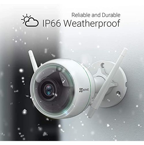 EZVIZ C3WN WiFi Outdoor Home Security Camera with FullHD 1080p Night Vision