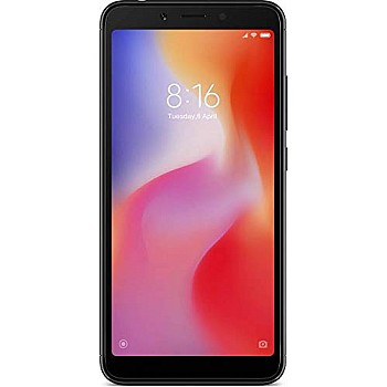 Redmi 6 (Black, 3GB RAM, 64GB Storage) Refurbished-