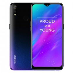 Realme 3 (Dynamic Black, 3GB RAM, 64GB Storage) Refurbished