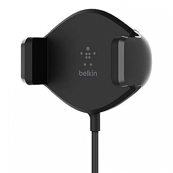 Belkin 10W Lightweight Fast Wireless Vent Mount Car Charger - Black