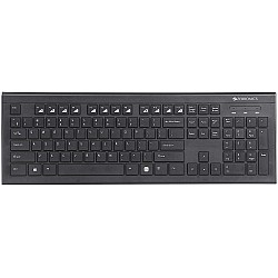 Zebronics Zeb- DLK01 USB Multimedia Keyboard(Black)