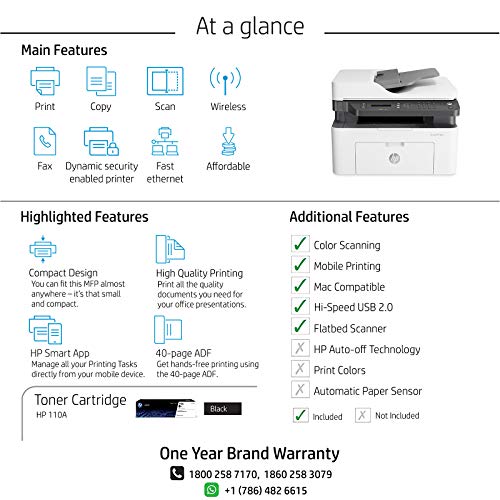 HP Laserjet 138fnw Print Copy Scan & Fax, Wi-Fi Printer, Compact Design, Reliable, and Fast Printing, Network Support HP Laserjet 138fnw Print Copy Scan & Fax, Wi-Fi Printer, Compact Design, Reliable, and Fast Printing, Network Support
