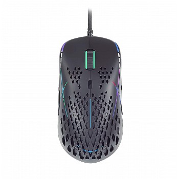 Cosmic Byte Zero-G Lightweight RGB 12400 DPI Gaming Mouse with PIXART 3327 Sensor, Ascended Cord, Software