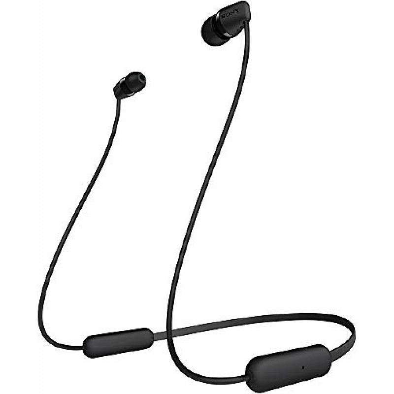 Sony WI-C200 Wireless In-Ear Headphones Black