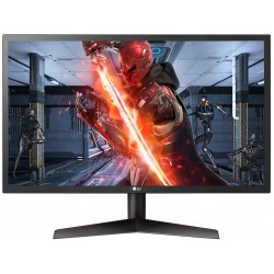 LG Ultragear 24Gl600F 24 Inch (60.96 Cm) Lcd 1920 X 1080 Pixels 144Hz, Native 1Ms Full Hd Gaming Monitor Black