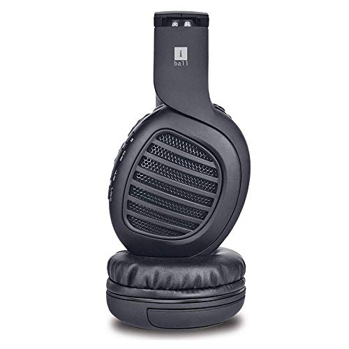 iBall Decibel Bluetooth 5.0 Headphone with SD/FM/Alexa Built-in (Black Edition) iBall Decibel Bluetooth 5.0 Headphone with SD/FM/Alexa Built-in (Black Edition)