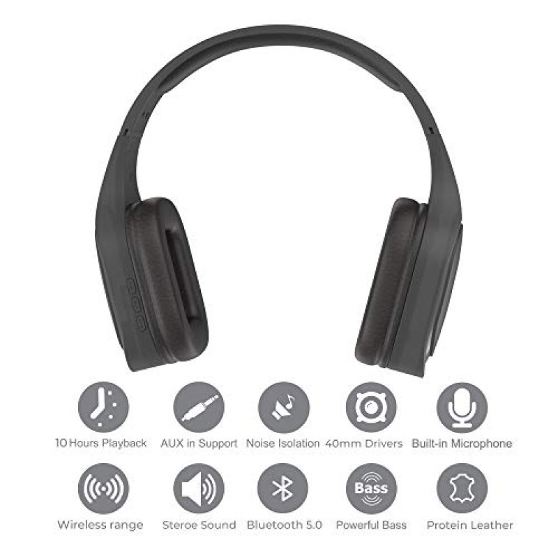 Bass Evolution Torrent Bluetooth 5.0 Headphone with Mic