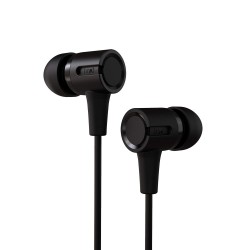 BoAt Bassheads 102 in Ear Wired Earphones with Mic Charcoal Black