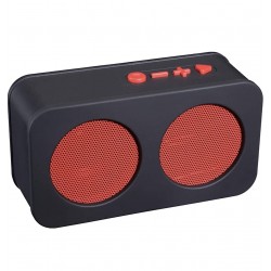 Live Tech BS01 Melody Portable Wireless Bluetooth Speakers (RED Black)