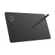 VEIKK A15 Graphics Tablet 10x6 Inch Graphic Drawing Tablet with Battery-Free Passive Stylus 