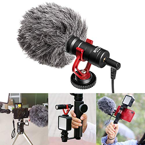 Boya by-MM1 Super-Cardioid Shotgun Microphone with Real Time Monitoring Boya by-MM1 Super-Cardioid Shotgun Microphone with Real Time Monitoring