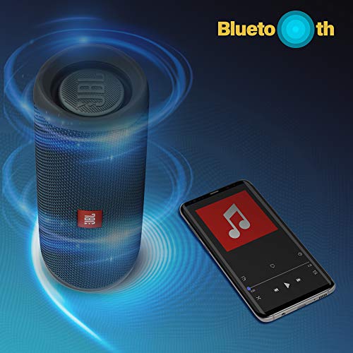 JBL Flip 5 20 W IPX7 Waterproof Bluetooth Speaker with PartyBoost (Without Mic, Black) JBL Flip 5 20 W IPX7 Waterproof Bluetooth Speaker with PartyBoost (Without Mic, Black)