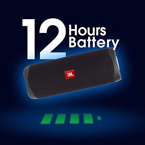 JBL Flip 5 20 W IPX7 Waterproof Bluetooth Speaker with PartyBoost (Without Mic, Black) JBL Flip 5 20 W IPX7 Waterproof Bluetooth Speaker with PartyBoost (Without Mic, Black)