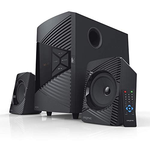Creative sbs e2500, 2.1 channel 60w peak, high-performance bluetooth speaker system with subwoofer for tv, computers, laptops Creative sbs e2500, 2.1 channel 60w peak, high-performance bluetooth speaker system with subwoofer for tv, computers, laptops