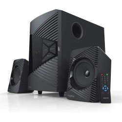 Creative sbs e2500, 2.1 channel 60w peak, high-performance bluetooth speaker system with subwoofer for tv, computers, laptops