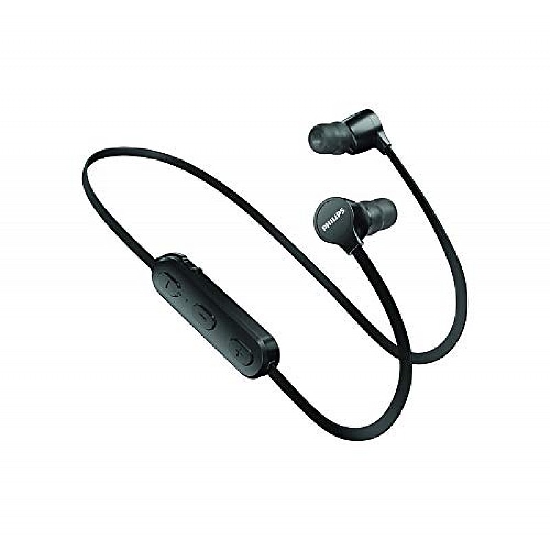 Philips SHB1805BK/10 Wireless in-Ear Headphones with Mic (Black)